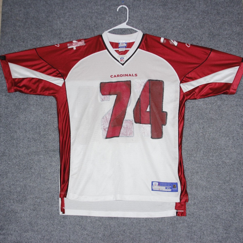 Arizona Cardinals NFL Reebok 74 Larry Fitzgerald Jersey XL Red White